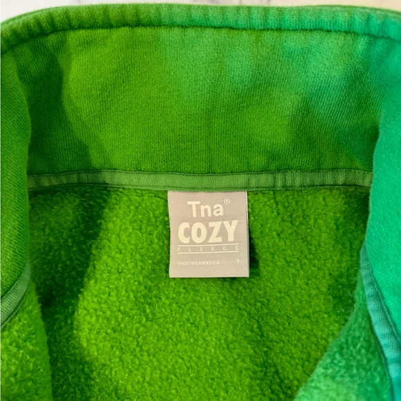 TNA cozy megafleece 1/4 zip size 1 - Picture 2 of 3